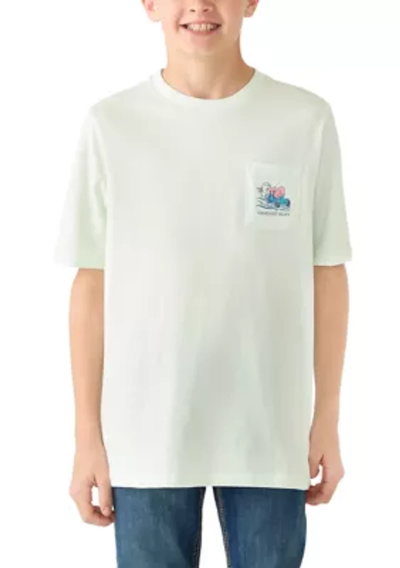 Boys 8-20 Whale Kart Shirt