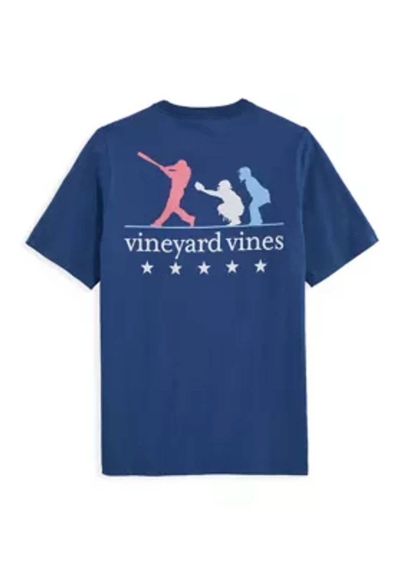 Boys 8-20 Baseball Silo USA Graphic Shirt