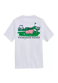 Boys 8-20 Golfer Whale T-Shirt