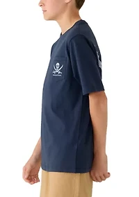 Boys 8-20 Skull and Crossbones Shirt