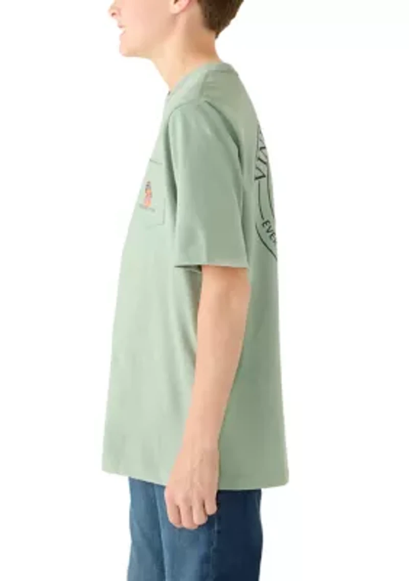 Boys 8-20 Americana Dog Shirt