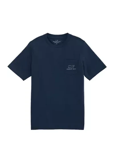 Boys Vintage Whale Pocket Tee