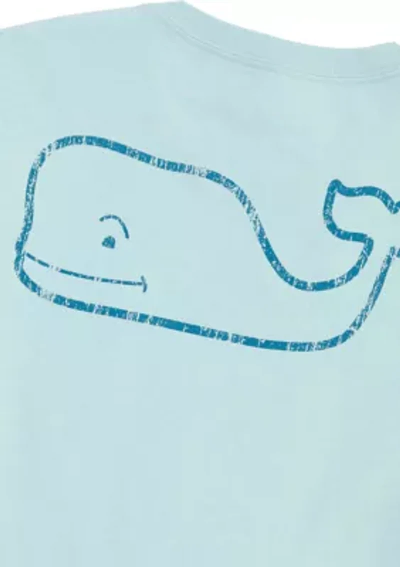 Boys 4-20 Vintage Whale Pocket T-Shirt