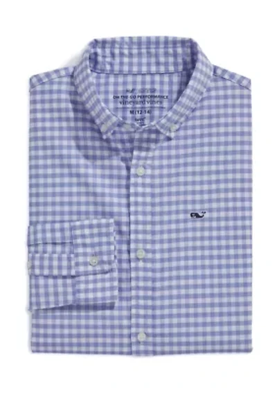 Boys 8-20 Classic Fit Gingham Shirt