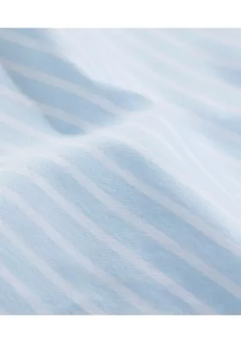 Boys On the Go Brrr Striped Short Sleeve Shirt