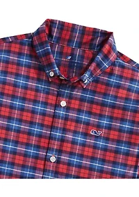 Boys 8-20 Plaid On the Go Brrr Shirt