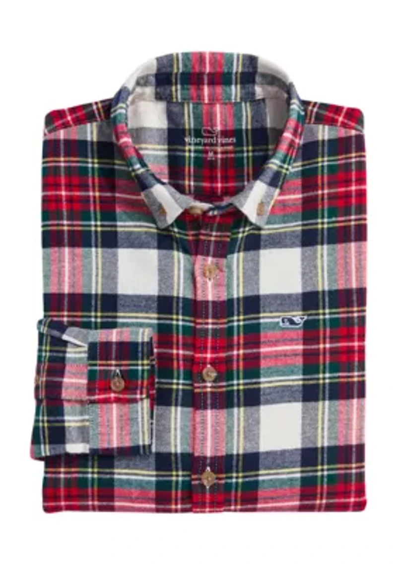 Boys 8-20 Plaid Flannel Shirt