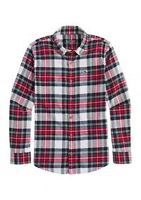 Boys 8-20 Plaid Flannel Shirt