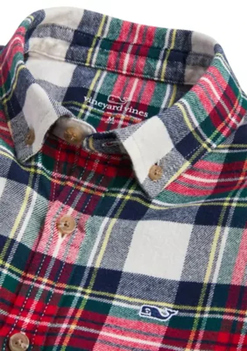 Boys 8-20 Plaid Flannel Shirt