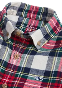 Boys 8-20 Plaid Flannel Shirt