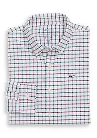 Boys 8-20 Long Sleeve Plaid Button Down Shirt