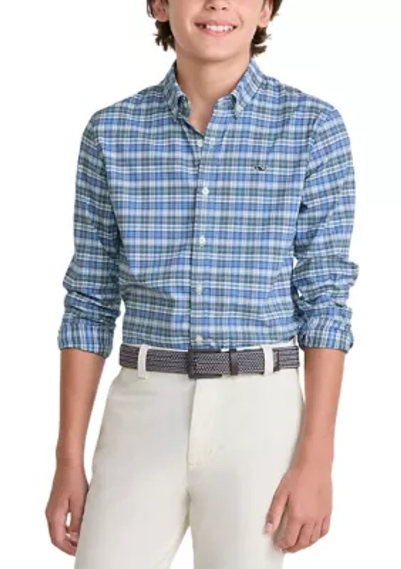 Boys 8-20 Faraway Plaid Shirt
