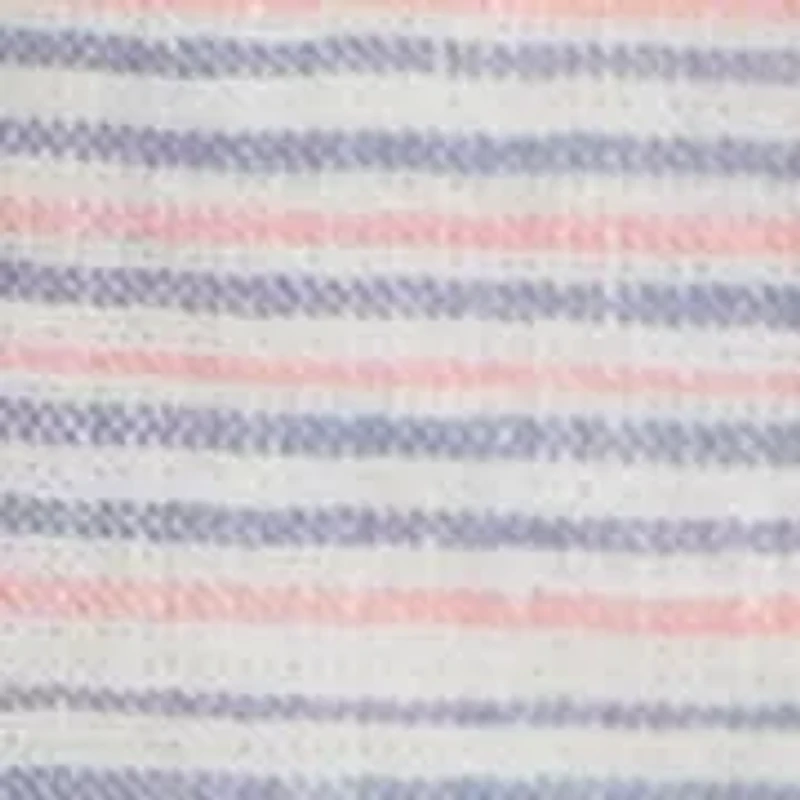 Boys 8-20 Striped Textured Linen Short Sleeve Shirt