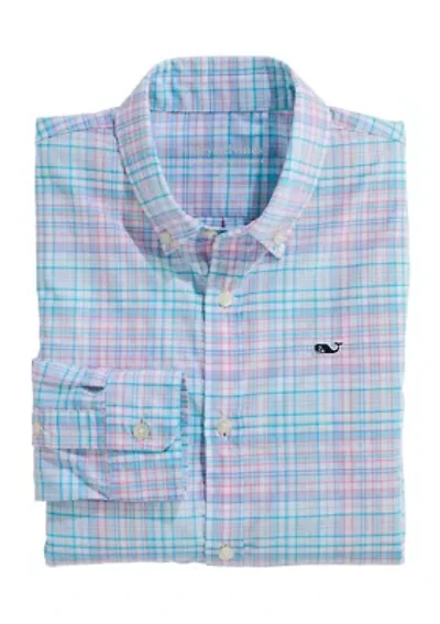 Boys 8-20 Plaid Performance Shirt