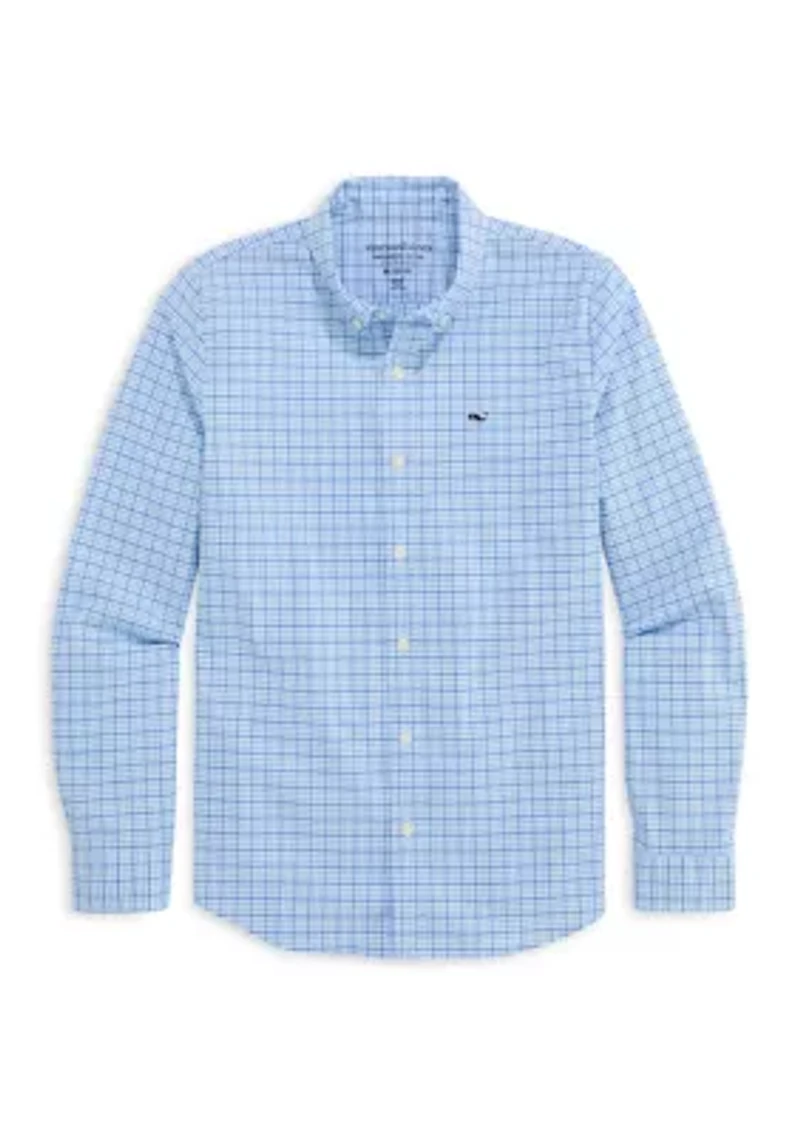 Boys 8-20 Catamaran Printed Cotton Shirt