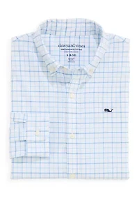 Boys 8-20 Check Print Dress Shirt
