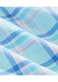 Boys 8-20 Coconut Key Plaid Featherweight Performance Shirt