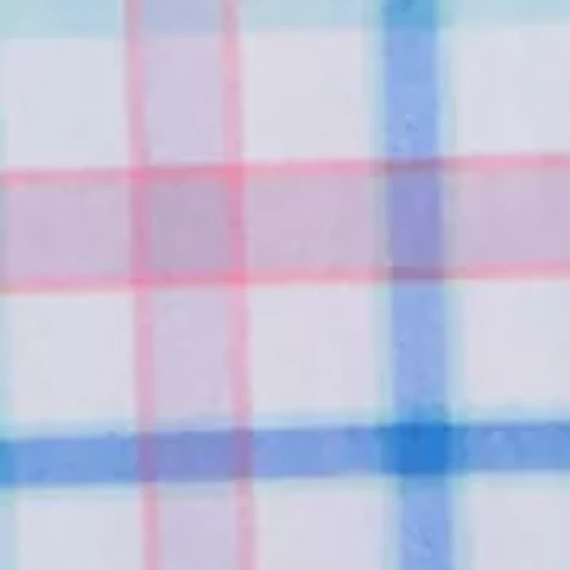 Boys 8-20 Plaid Performance Cotton Shirt