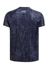 BOYS 8-20 UA Tech™ Big Logo Printed Short Sleeve