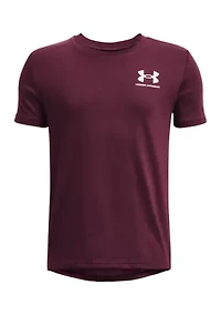 Boys 8-20 Short Sleeve Left Chest Logo T-Shirt