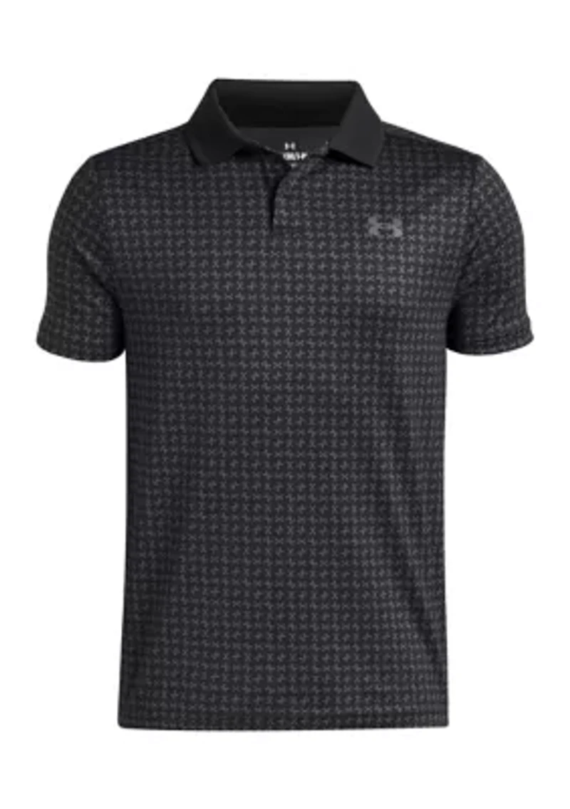 Boys 8-20 UA Matchplay Printed Polo Shirt