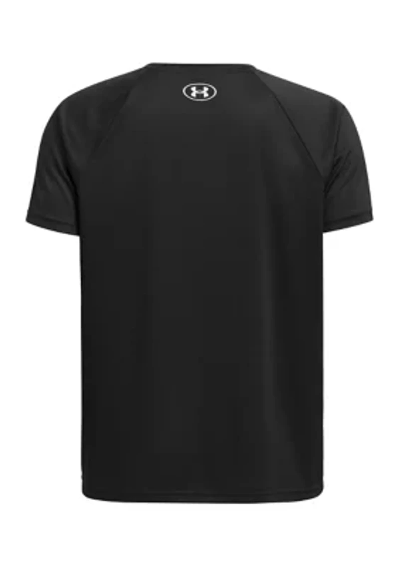 Boys 8-20 UA Tech™ Hybrid Print Short Sleeve T-Shirt (Extended Size)
