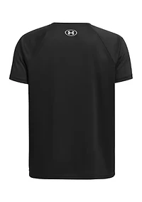 Boys 8-20 UA Tech™ Hybrid Print Short Sleeve T-Shirt (Extended Size)