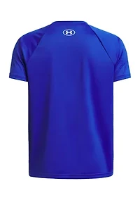 Boys 8-20 UA Tech™ Hybrid Print Short Sleeve T-Shirt (Extended Size)