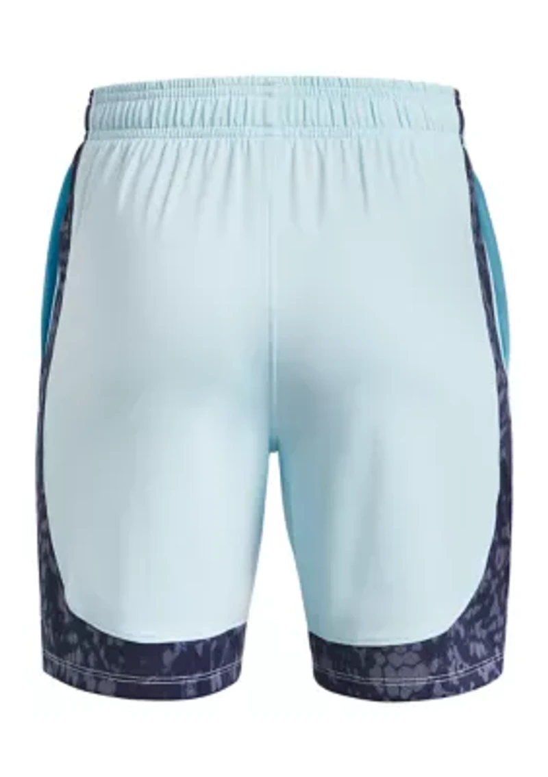 Boys 8-20 UA Tech™ Vent Print Blocked Shorts
