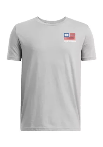 Boys 8-20 UA Freedom Left Chest T-Shirt