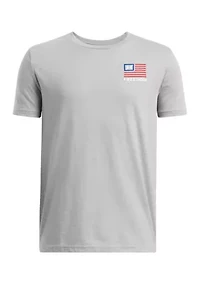 Boys 8-20 UA Freedom Left Chest T-Shirt