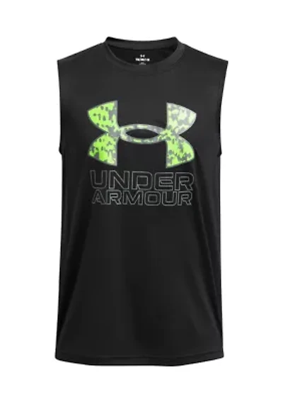 Boys 8-20 UA Tech™ Hybrid Print Tank Top