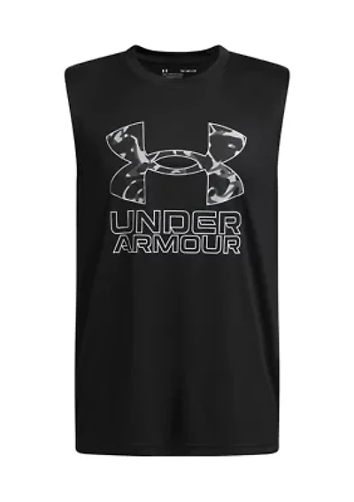 Boys 8-20 UA Tech™ Hybrid Print Tank Top