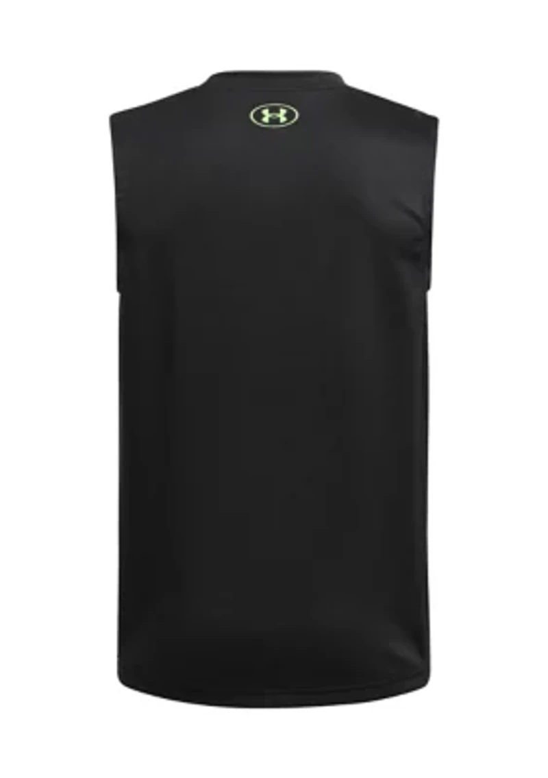 Boys 8-20 UA Tech™ Hybrid Print Tank Top