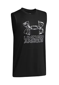 Boys 8-20 UA Tech™ Hybrid Print Tank Top