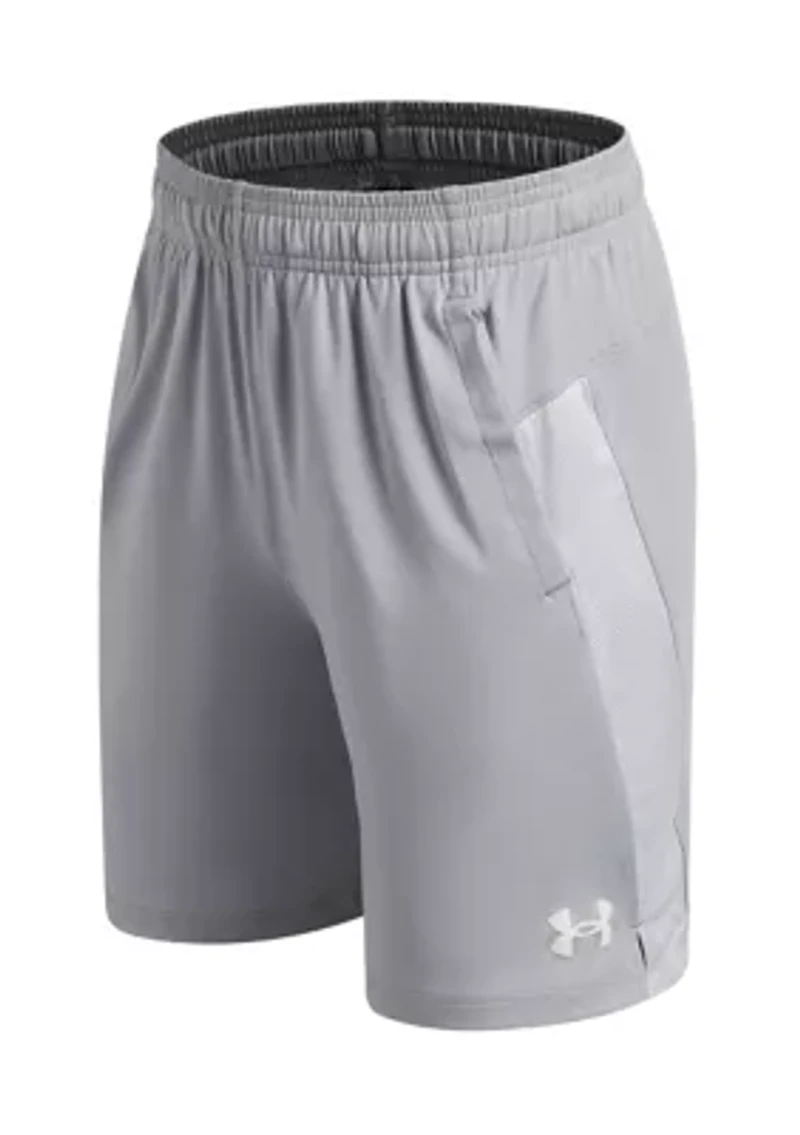 Boys 8-20 Tech™ Vent Print Blocked Shorts