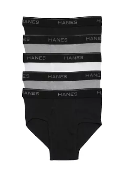 Boys Set of 5 Cotton Briefs