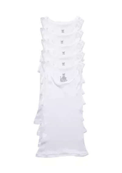 Boys Set of 5 Undershirts
