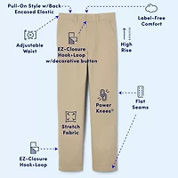 Boys 4-20 Adaptive Relaxed Fit Twill Pant