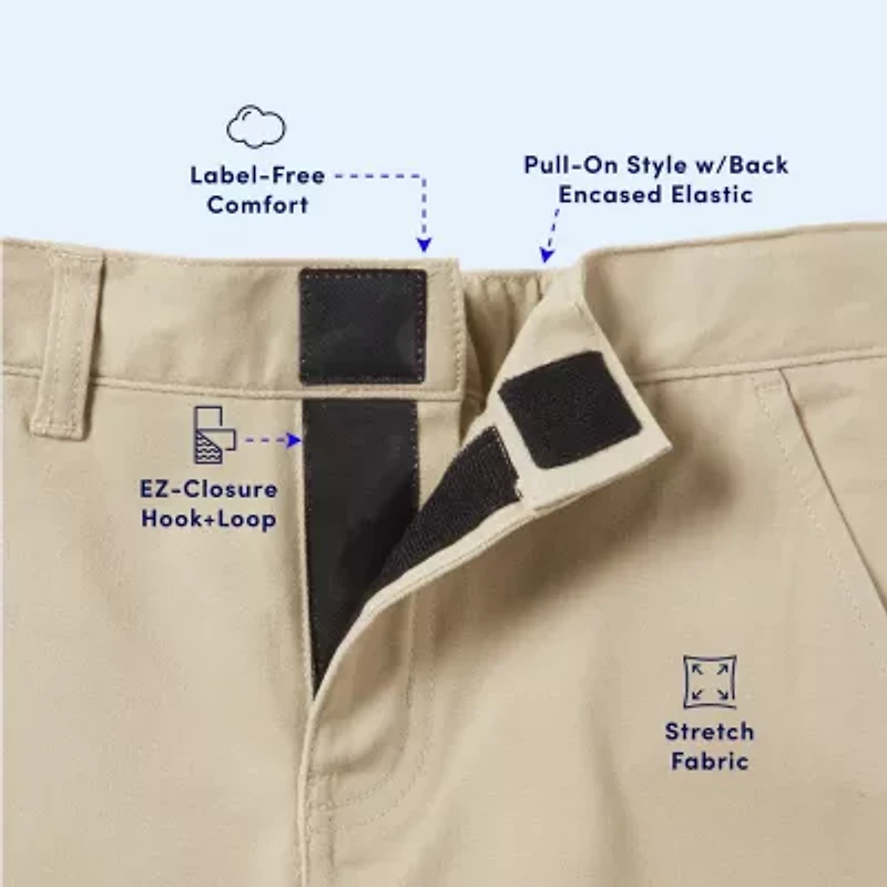 Boys 4-20 Adaptive Relaxed Fit Twill Pant