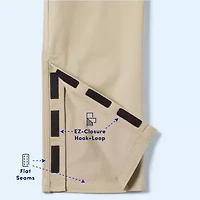 Boys 4-20 Adaptive Relaxed Fit Twill Pant
