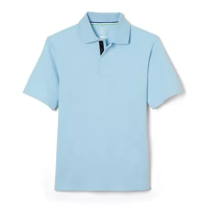 Boys XS-XXL Adaptive Short Sleeve Interlock Polo