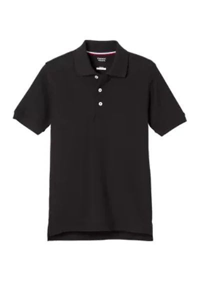 Boys Short Sleeve Piqué Polo Shirt
