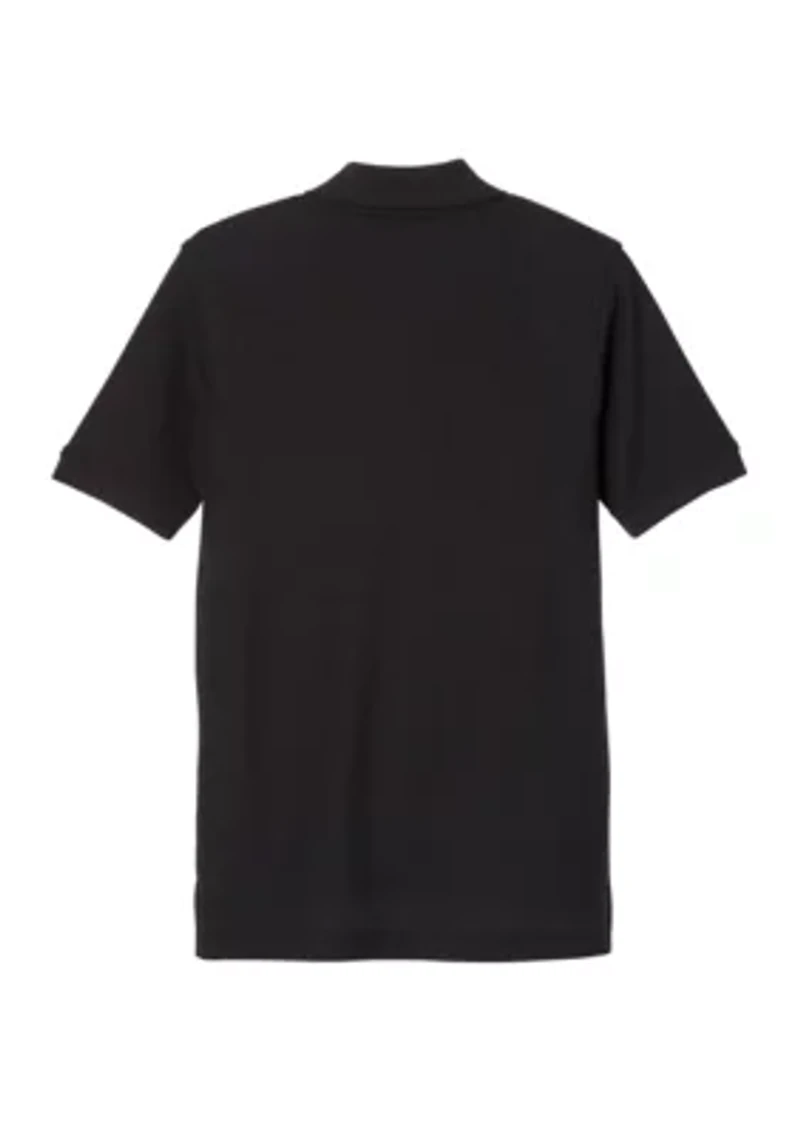Boys Short Sleeve Piqué Polo Shirt