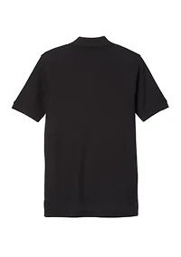 Boys Short Sleeve Piqué Polo Shirt