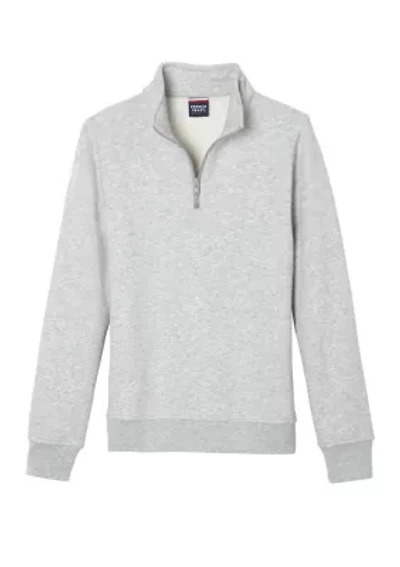Boys 8-20 Quarter Zip Fleece Sweater
