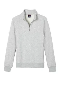 Boys 8-20 Quarter Zip Fleece Sweater
