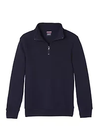 Boys 8-20 Quarter Zip Fleece Sweater