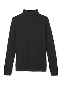 Boys 8-20 Quarter Zip Fleece Sweater