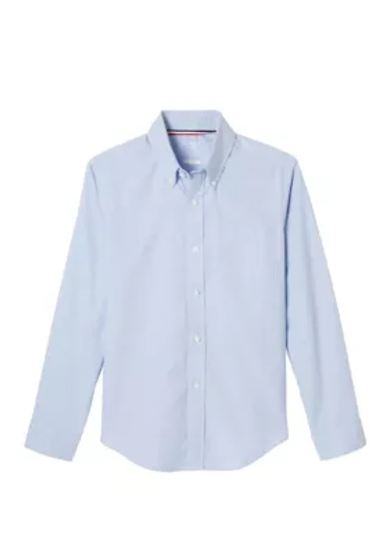 Boys Long Sleeve Oxford Shirt